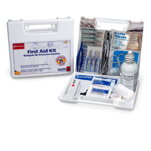 25 Persons First Aid Kit -Plastic Case