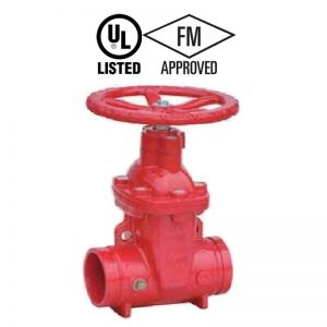 Seal Gate Valve BS 5163 Grooved