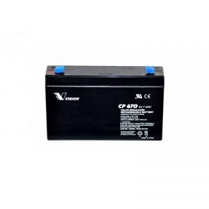 vision-CP670-rechargable batteries