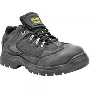 Miller MEB Steel Toe Safety Shoes Black