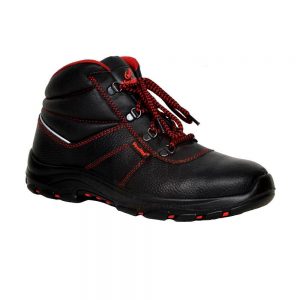 Vaultex MDJ Low Ankle Leather Safety Shoes Black