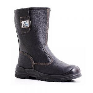 Vaultex YRA Leather Welding Boot Black