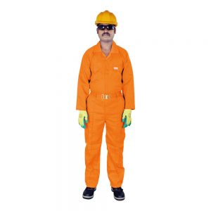 Vaultex 1OV 100% Twill Coverall Orange