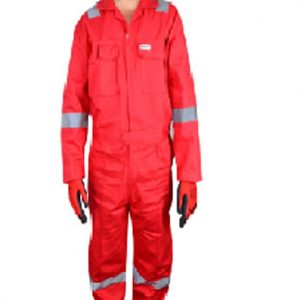 Vaultex RCD 100% Cotton Coverall, With Reflective Red