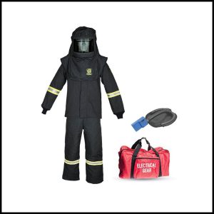 NSA 65 Cal Arcguard Arc Flash Kits With Ventilating Fans X Large KIT4SC65NG-XL