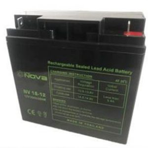 Nova NV18-12 Rechargeable Sealed Lead Acid Battery 12V, 18Ah/20Hrs