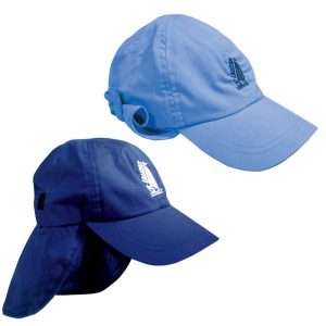 Lalizas - Adult Sailing Cap with Protective Neck Cover - Blue