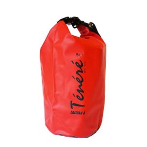 Lalizas - Dry Bags with Shoulder Strap Tenere Red, 5lt - 400 x 200mm