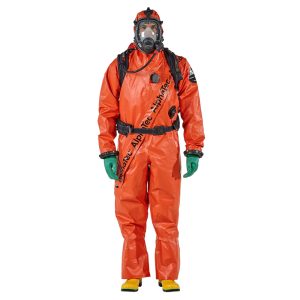 Lalizas - Chemical Suit "Gas Tight, AlphaTec, TR, Light Type" L, Orange - 74520