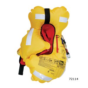 Lalizas - Lamda Inflatable Auto Lifejacket 330N with Crotch Strap, SOLAS/MED