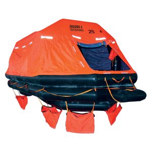 Lalizas - Liferaft SOLAS OCEANO, Throw Over-Board Self-Righting Type, Canister B - 50prs
