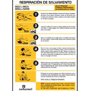 Sofamel 730 First Aid PVC Signs (French) 210 x 297mm
