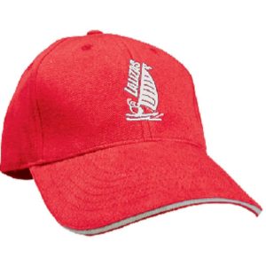 Lalizas - Sailing Cotton Cap, Red
