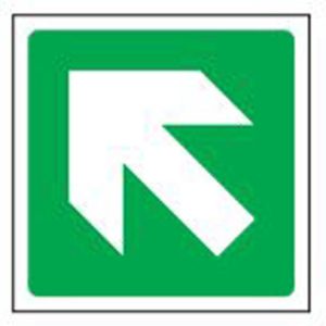 Safe Arrow Left Sign