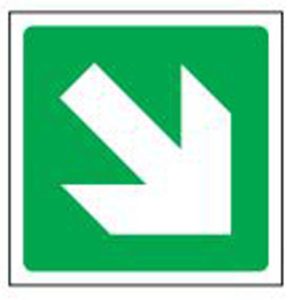 Safe Safety Sign - Arrow Right