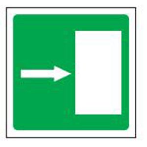 Safe Safety Sign - Door Right