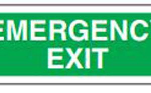Safe Safety Sign - Emergency Exit