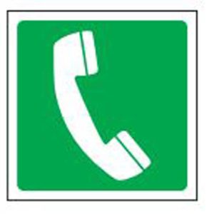 Safe Safety Sign - Emergency Telephone