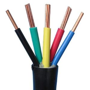 MESC - PVC Insulated Non Sheathed Flexible Cable - 5 Cores