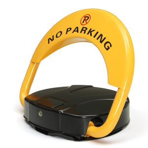 Battery Powered Parking Lock for Protecting Parking Space