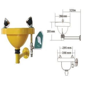 Eyevex - Wall Mounted Eyewash Station EE 2796 YR