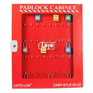 Loto-Lok - Padlock Station 50 Locks - CABP-STLR-50-KC