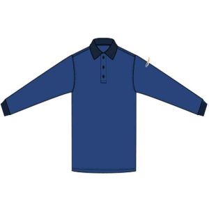 TarArc - Fresco Polo T-Shirt, Navy Blue - BLOKARC-POLO13-NVMD