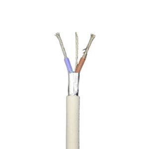 Firecel 2.5 Sqmm 2Core+E, White Fire Alarm Cable, Solid Conductor, SR104(100 Mtr Roll)