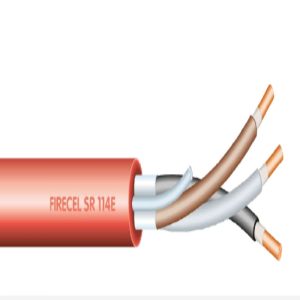 Firecel 4 Sqmm 3Core+E, Red Fire Alarm Cable, Enhanced, Stranded Conductor, SR114E