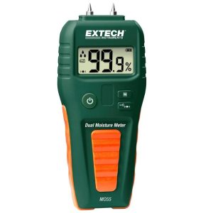 Extech - Combination Pin/Pinless Moisture Meter - MO55