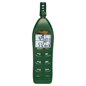 Extech - Dual Input Hygro Thermometer Psychrometer - RH350