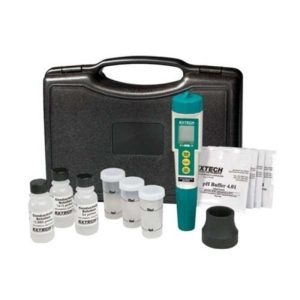 Extech - Waterproof ExStik II pH/Conductivity Meter Kit - EC510