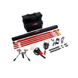 Solo 823 Smoke and Cordless Heat Detector Test Set 9.3 meters with Cell Tester