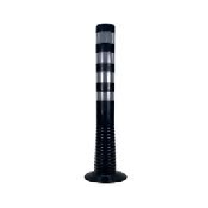 Flexible Delineator Warning Post 75CM, Black