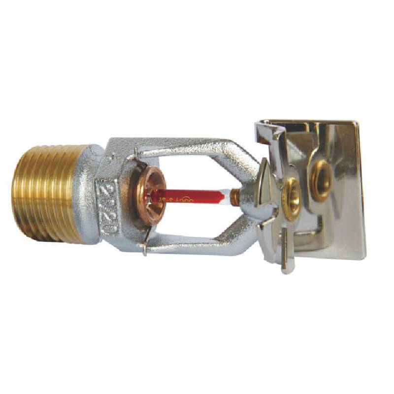 KSFCO - Horizontal Sidewall Sprinkler Quick Response Chrome Finish, 68°C with Recessed Escutcheon Plate, K Factor 5.6 NPT 1/2'', UL Listed - KS806
