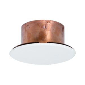 RASCO Concealed Pendent Sprinkler Cover Plate  135°F (57°C), White Finish