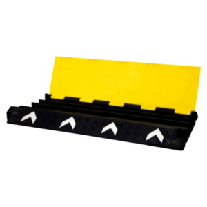 Traffic Safety AE 12030 Cable Protector – 3 Channel Heavy-Duty Floor Ramp
