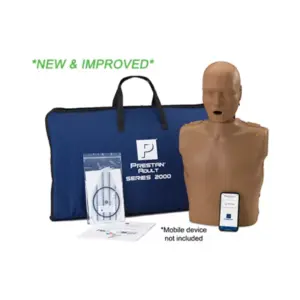 PRESTAN Professional Adult Series 2000 Manikin with CPR Feedback, Dark Skin