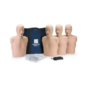 PRESTAN Professional Adult Manikin with CPR Feedback, Medium Skin, 4-Pack