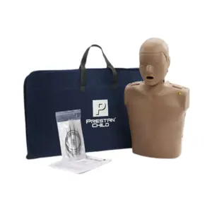 PRESTAN Professional Child Manikin with CPR Feedback, Dark Skin